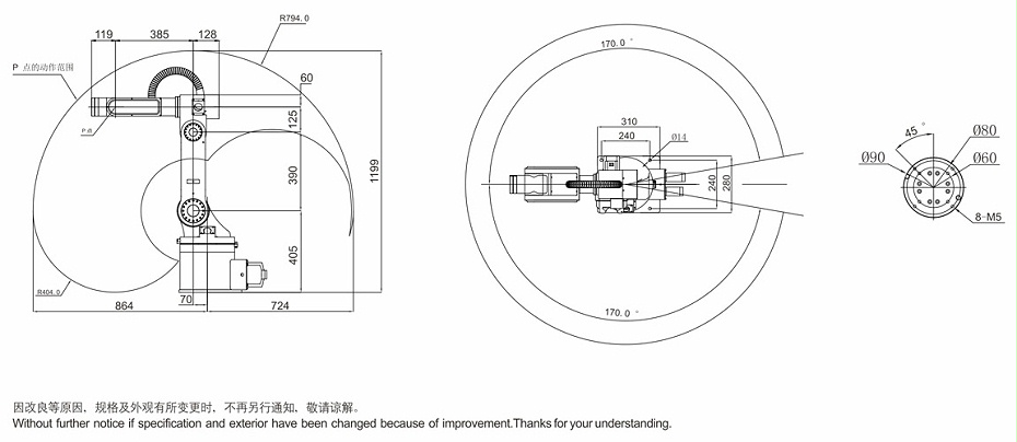 六自由度機器人—挪亞方舟