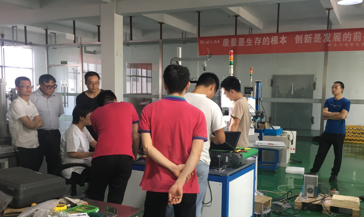 中車科技來(lái)我司驗(yàn)收