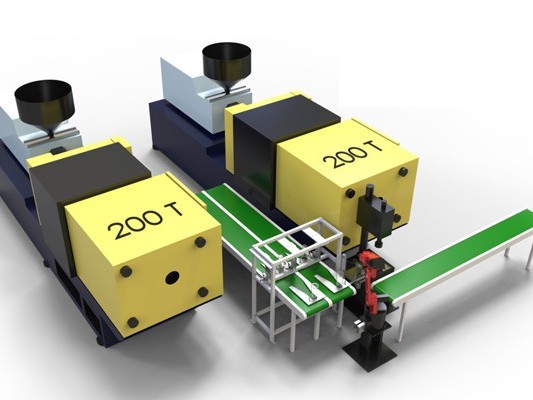 超聲焊塑料件上下料集成應(yīng)用 超聲焊塑料件上下料集成應(yīng)用