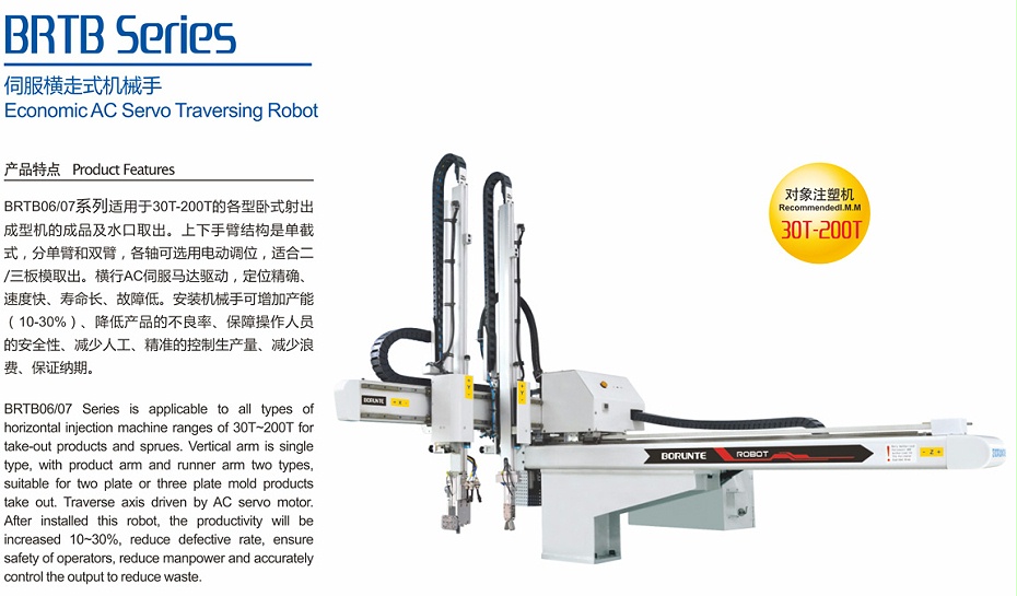 伺服橫走式機(jī)械手
