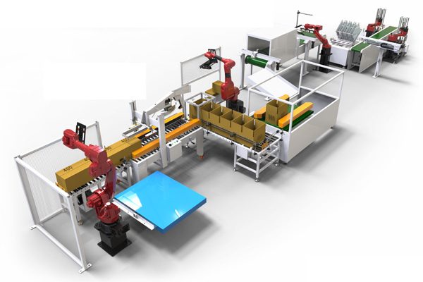 鞋材包裝線(xiàn)集成應(yīng)用