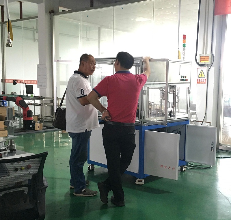 挪亞方舟自動(dòng)化檢測(cè)設(shè)備—客戶來訪