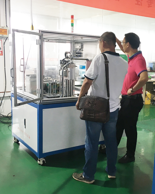 挪亞方舟自動(dòng)化檢測(cè)設(shè)備—客戶來訪