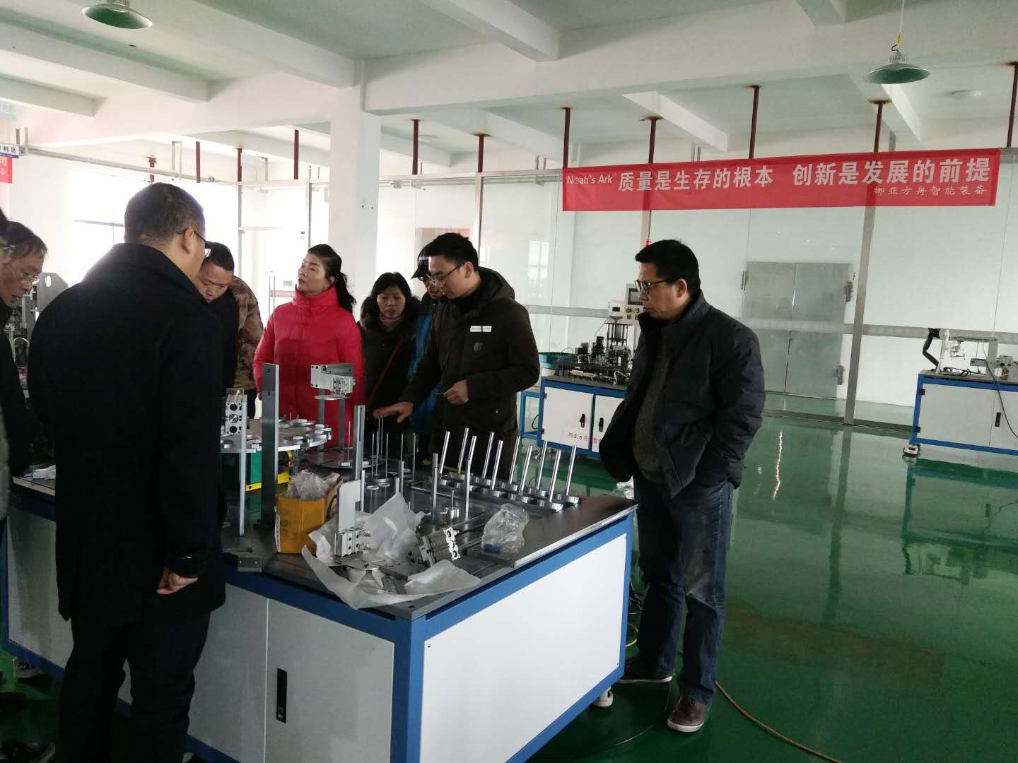 上汽通用五菱汽車股份到訪挪亞方舟，共話自動檢測技術(shù)與品質(zhì)管理 