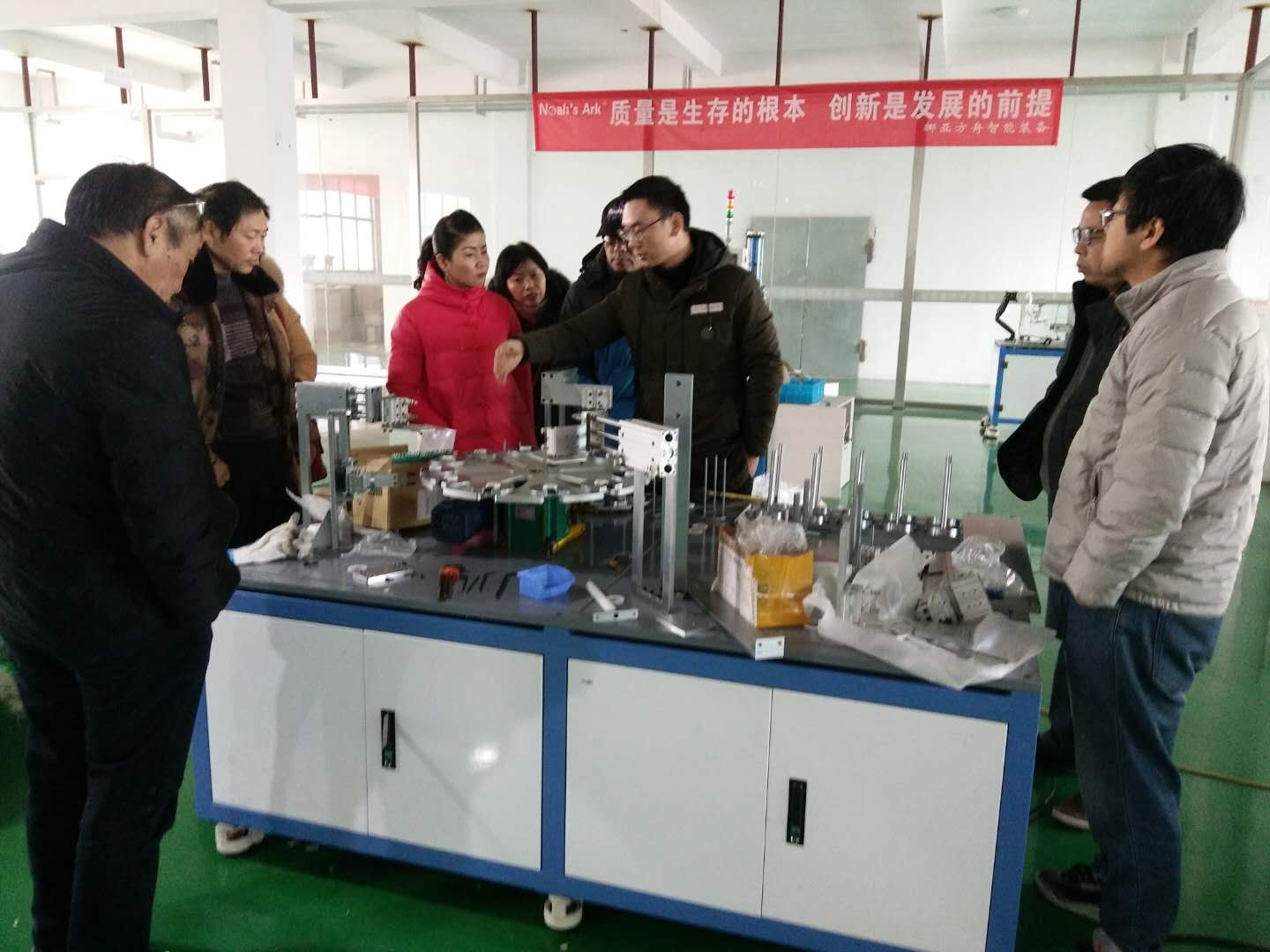 上汽通用五菱汽車股份到訪挪亞方舟，共話自動檢測技術(shù)與品質(zhì)管理